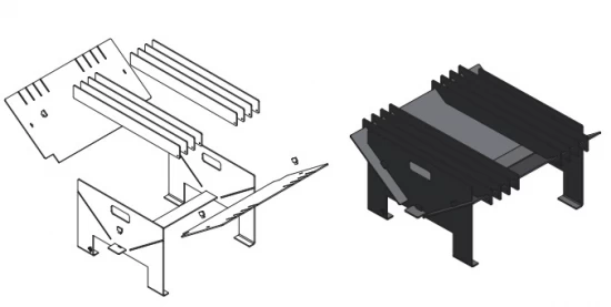 Feuerschale PERRO Design-Feuerschale Outdoor Feuerkorb – Bild 8