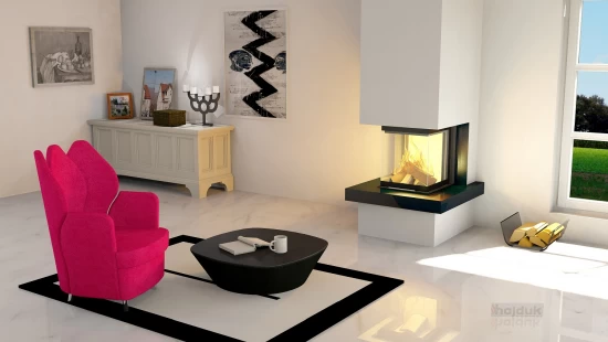 EEK A+ 3-Scheiben-Kaminbausatz ROYAL Mit HAJDUK SMART 3PLh - 7,5 KW – Bild 2