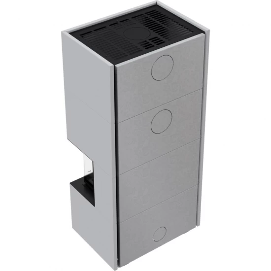 *EEK A Panorama-Kamin Kratki HOME EASY BOX Weiß Mit NBC 7 Mit 7kW - Kaminbausatz – Bild 4