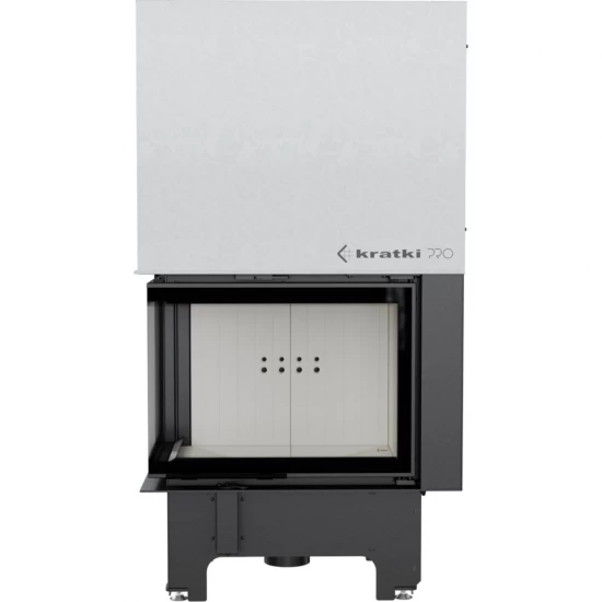 *EEK A+ ECK-Kamineinsatz Kratki VNL/700/480 Links Mit Schiebetür - 12 KW – Bild 3