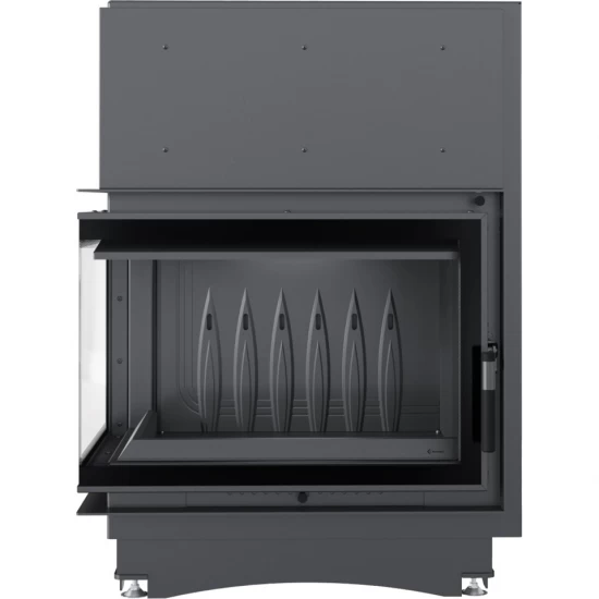 *EEK A Eck-Gusskamineinsatz Kratki ZUZIA ECO 12 DECO, Links + BISMSCHV II - 12kW – Bild 2