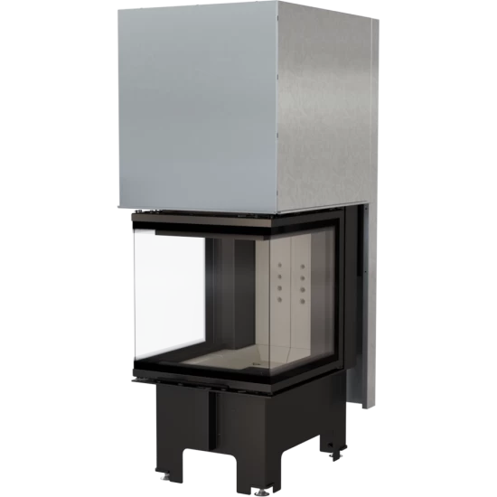 *EEK A - 3-Scheiben-Kamineinsatz KRATKI NBC 8 Mit Schiebetür - 8kW – Bild 3