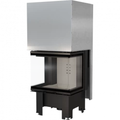 *EEK A - 3-Scheiben-Kamineinsatz KRATKI NBC 9 Mit Schiebetür - 9 KW