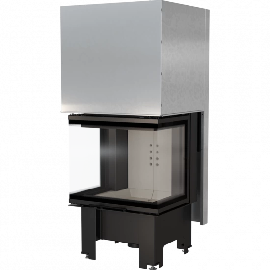 *EEK A - 3-Scheiben-Kamineinsatz KRATKI NBC 9 Mit Schiebetür - 9 KW